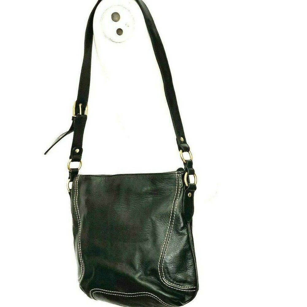 Stone Mountain Pebbled‎ Leather Adjustable Shoulder
